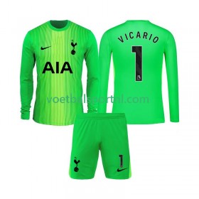 Tottenham Hotspur Guglielmo Vicario 1 Doelman Kind Thuis Tenue 2025-26 L/S